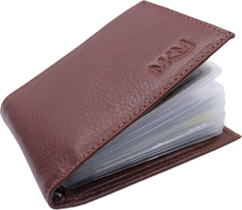 ام كي ام Leather Men's Card Holder & Wallet