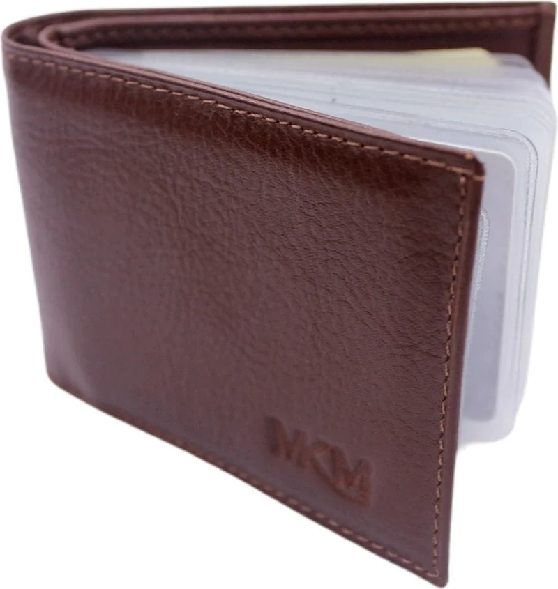ام كي ام Leather Men's Card Holder & Wallet
