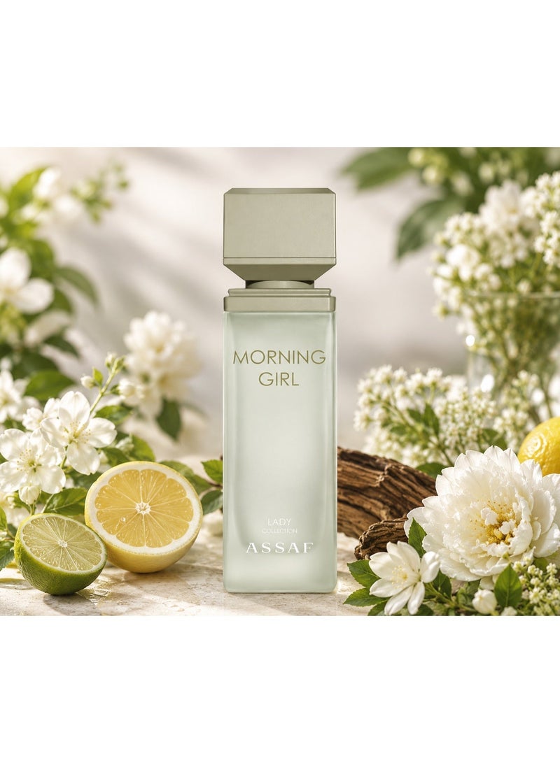 ASSAF 🌅 ASSAF Morning Girl  100ML For Women Eau De Parfum 🌅 💖 Fresh, Feminine & Energizing Floral Fragrance - Image 2