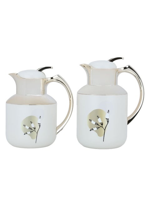 Floria Pro Beige Gold Thermos Set 2 Pieces