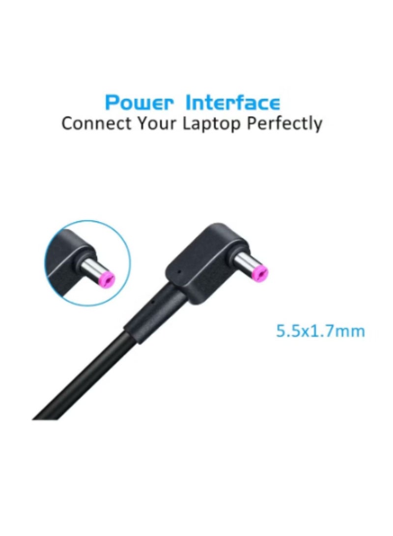 Terabyte 135W Charger 19V 7.1A 5.5x1.7mm for Acer Nitro 5 N18C3 AN515-51 AN515-41 AN515-43 AN517-51 N18C4 ADP-135K ADP-135KB Laptop Adapter - Image 4