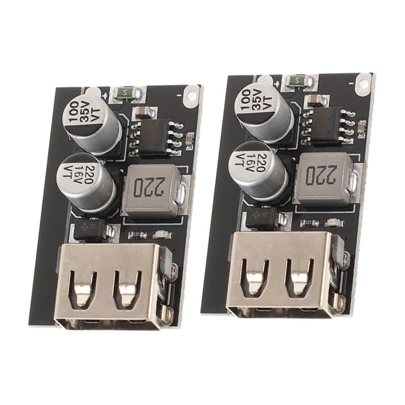 Generic Small Regulator High Efficiency Voltage Regulator DC Supply Stable DC Converter 12V/24V to 3.0A Fast Charging Board for Mobile Devices - Image 1
