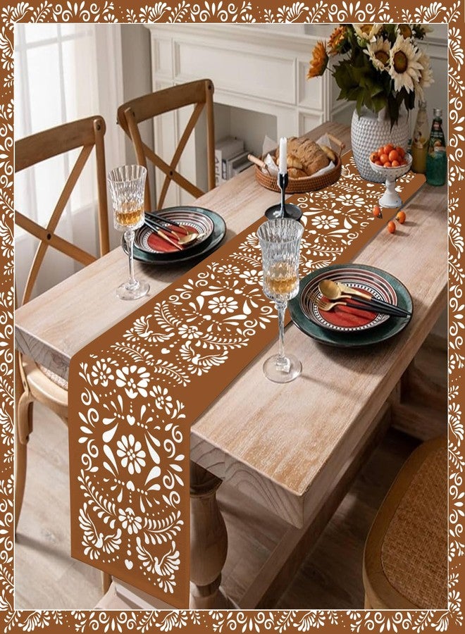 KERINGO 6 PCS Mexican Table Runner 71 x 13'' Cielito Lindo Table Runner Cielito Lindo Baby Shower Party Decoration Mexico Home Decor for Mexican Wedding Birthday Party Supplies - Image 5