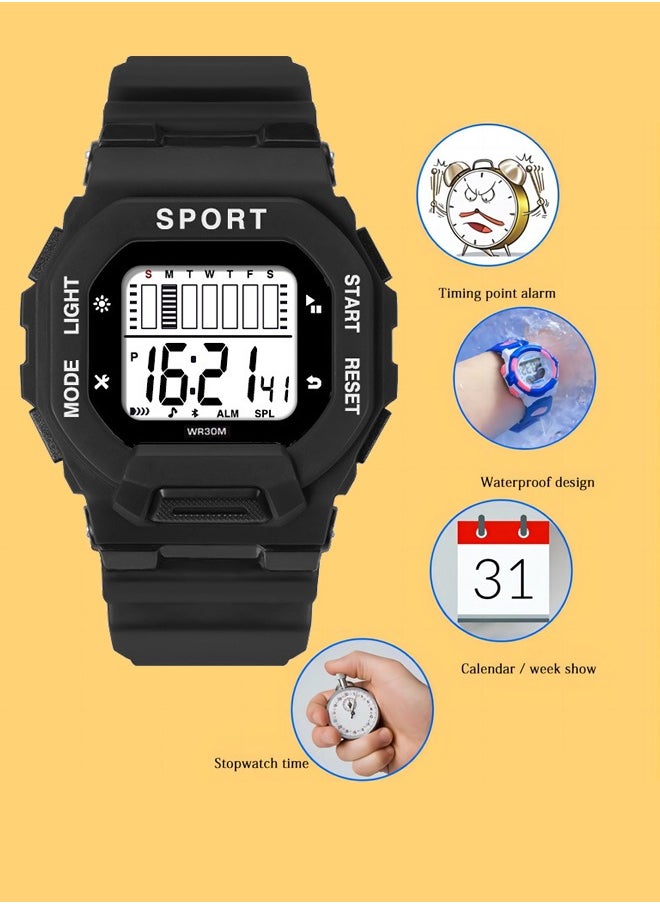 Generic - Kids Multifunction Sports Water Resistant Digital Watch Multicolour - Image 1
