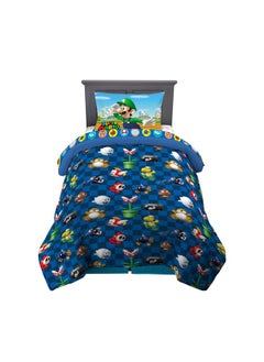 Kids Bedding Super Soft Comforter And Sheet Set 4 Piece Twin Size Mario - pzsku/ZAD109D38E2A589038654Z/45/_/1721028205/43a9eca2-1ada-4fc5-b8f5-1de9093e148e