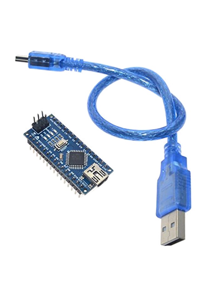 لوحة تحكم دقيقة مع كابل USB لشريحة أردوينو E630-2 E630-2 أزرق - Image 2