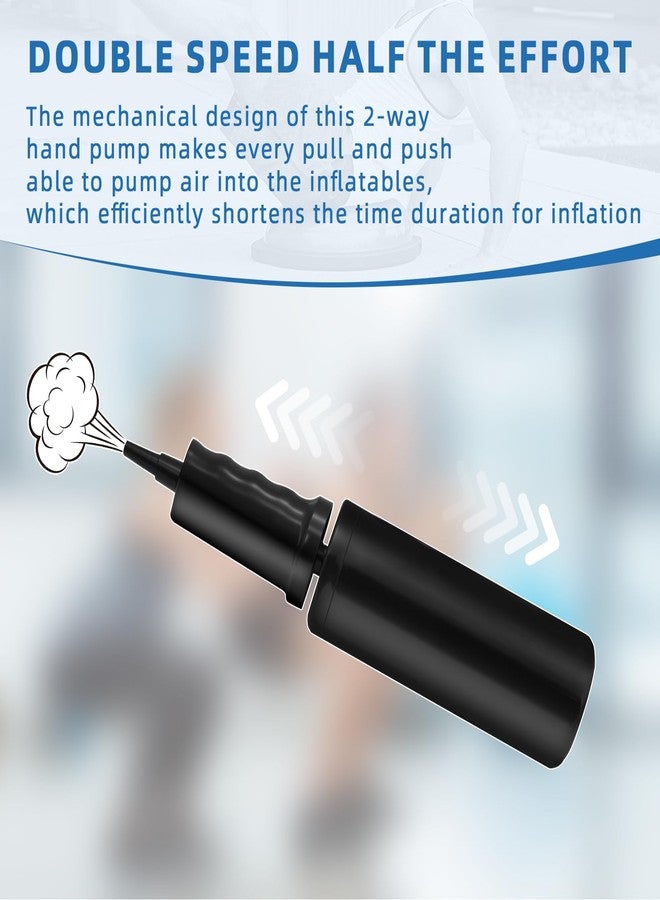 KEUYE Ball Pump Compatible with Bosu for Balloons,Yoga Ball,Manual Hand Air Ball Balance Trainer Pump Compatible with Bosu,2 Pcs - Image 5