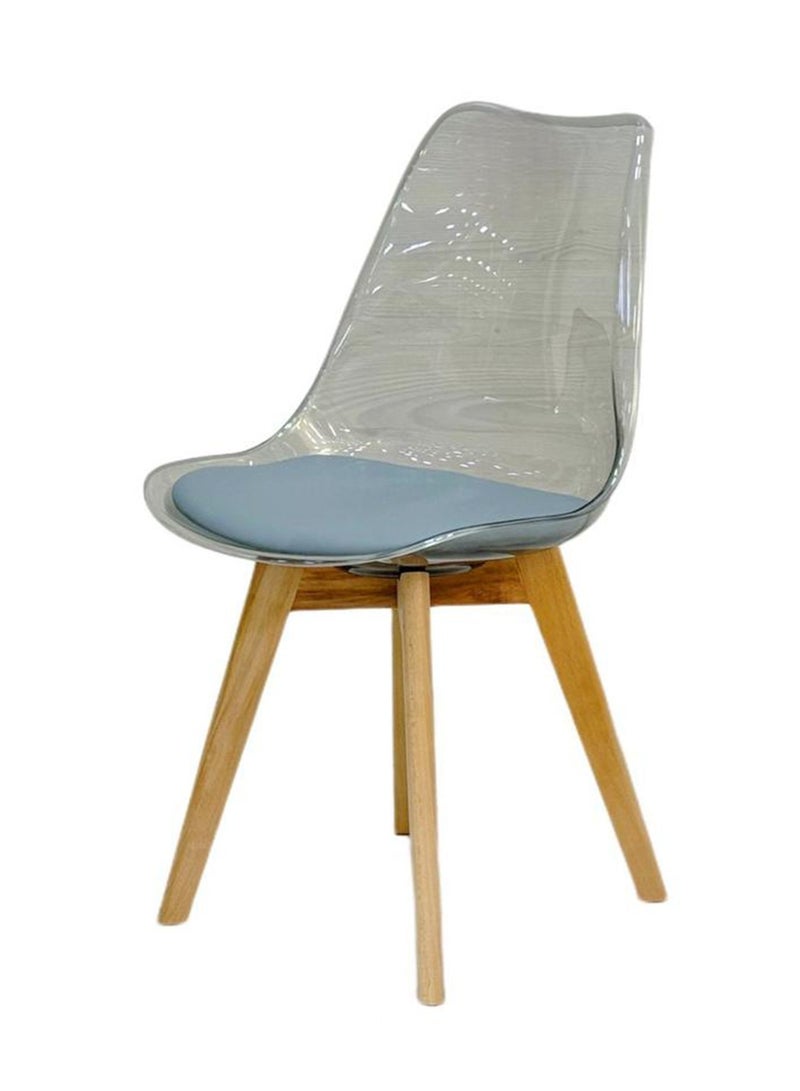 Single acrylic chair