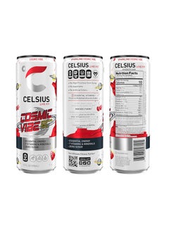 Celsius CELSIUS Sparkling Cosmic Vibe Energy Drink Pack of 12  - Image 2