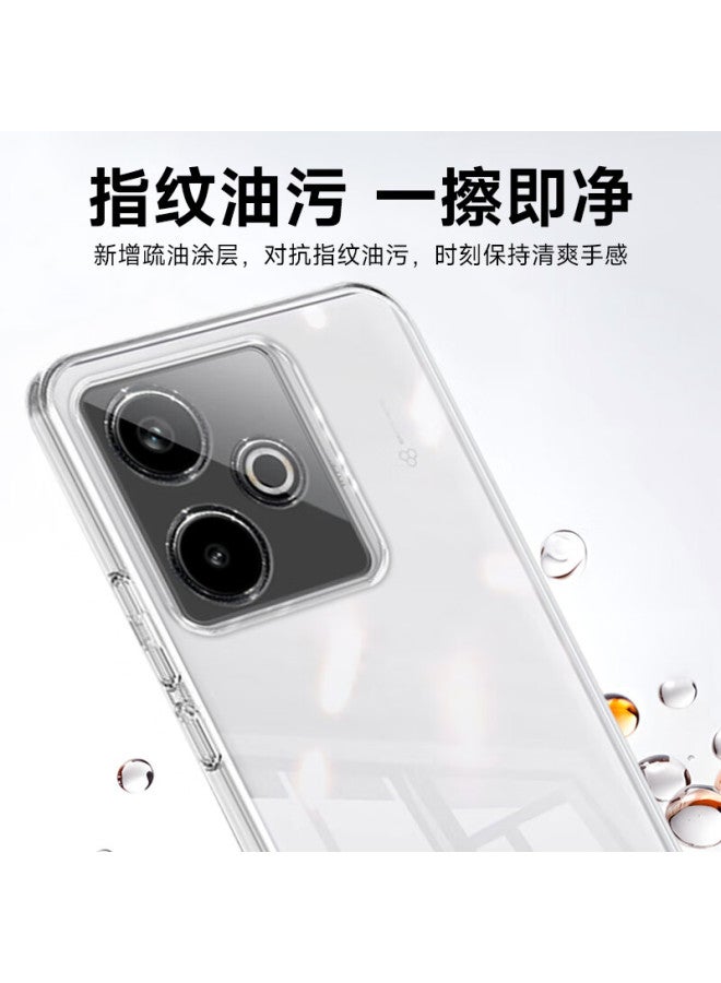 Koolife Transparent Soft Case For Realme Gt7, Full Protection Cover With Camera Lens Protection, Anti-fingerprint Back Shell - Image 2