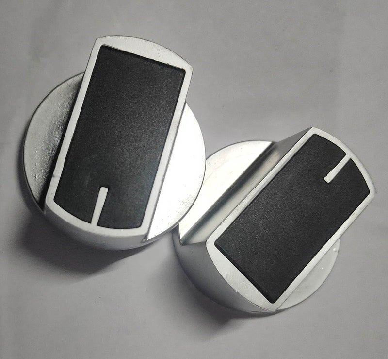 Gas Stove Cooker Rotary Hole Metal Switch Knobs Universal Replacement 6mm 2PCS 004  - Image 3
