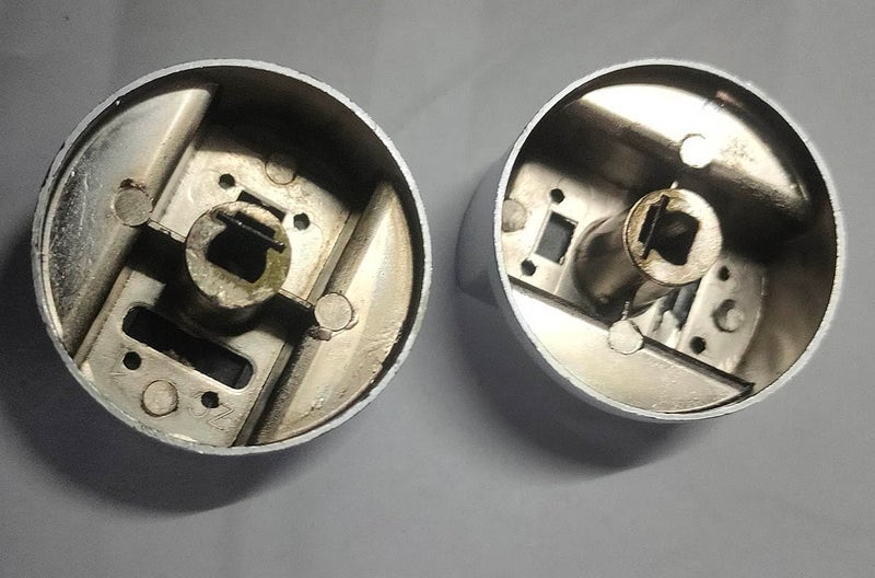 Gas Stove Cooker Rotary Hole Metal Switch Knobs Universal Replacement 6mm 2PCS 004  - Image 4