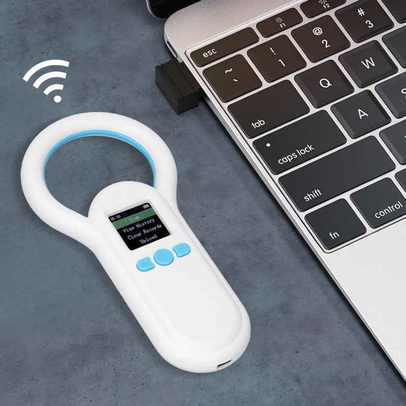 Pet Microchip Reader Scanner 134 2khz Rfid Emid Handheld Animal Chip Scanner Rechargeable Tag Reader With 500 Pieces Data Storage For Iso 11784 11785 Fdx B Id64 - Image 5