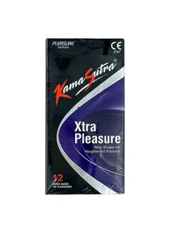 Kamasutra Xtra Pleasure Condoms- 12 Pack 
