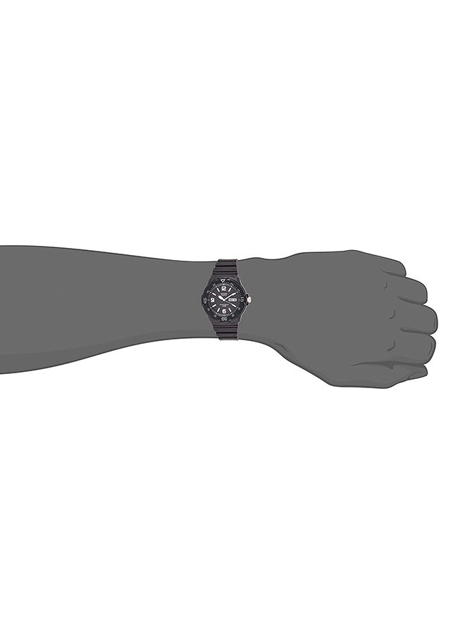 CASIO Women Versus Fire IslAnd Analog Wrist Watch MRW-200H-1B2VDF - 42 mm - Black - Image 5
