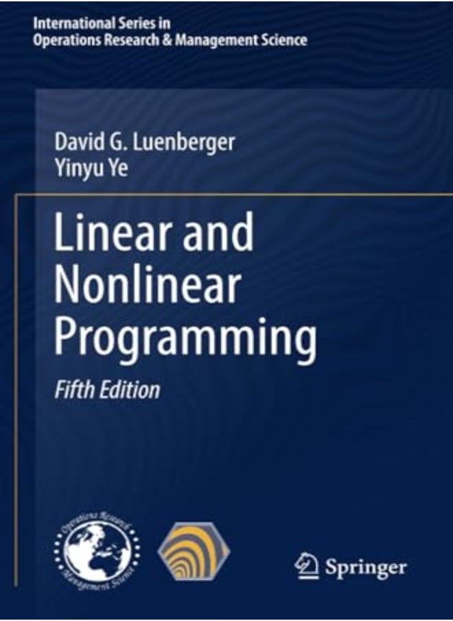 Linear and Nonlinear Programming - pzsku/ZAD115CAB8281B2E6E341Z/45/_/1707925662/69c27a97-2902-48a5-b358-1519d98cb7fa