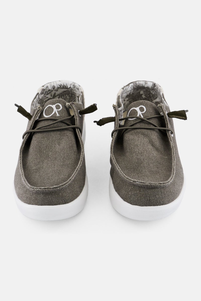 Ocean Pacific Women Lace Up Casual Shoes, Sage Green - Image 4