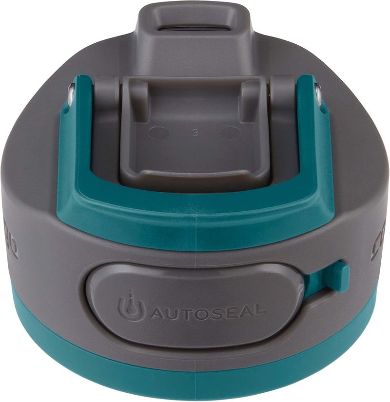 Contigo AUTOSEAL Cortland 24oz Water Bottle BPA-Free Plastic Spill Leak-Proof Lid and Carry Handle Dishwasher Safe Spirulina - Image 2