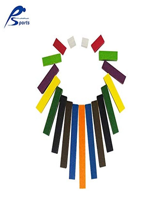 Edulearnable Plastic Cuisenairre Rods (Fraction Rods) Individual Kit for Kids Grade K-8, Hands On Math Manipulatives for Kids to Learn Numbers, Fractions, Ratio, Homeschool Supplies-74 pcs Multicolor - Image 3
