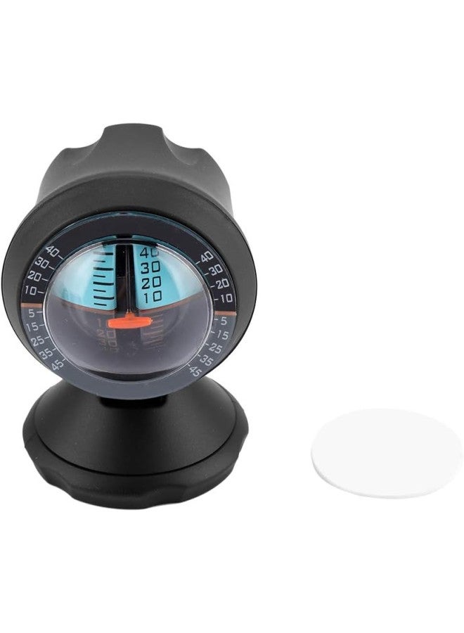 Car Inclinometer, Level Tilt Gauge, Car Slope Indicator with 360 Degree Rotating Viewing Angle,Gradient Balancer Safety Driving Assiant Tool for Off-Road Vehicle and Self-Driving Travelling 
