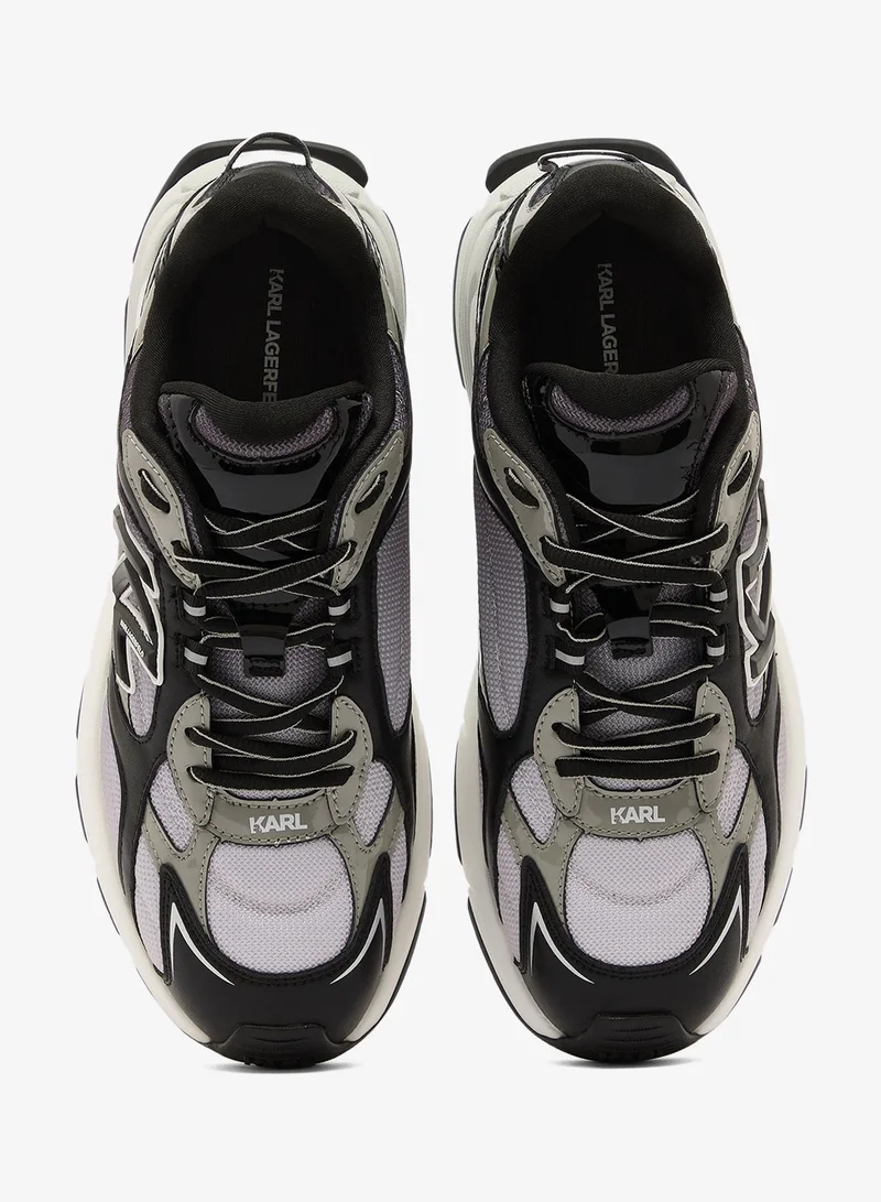 Karl Lagerfeld  Orion Sidetrim Overlay Low Top Sneakers for Men | Best Price UAE