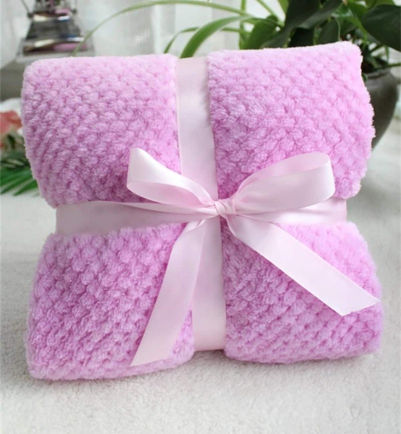BRANDONN Baby Boy's and Baby Girl's Luxury Flannel and Sherpa Wrap Sheet for (0-12) Months All Season Blanket/Wrapping Sheet/Baby Blanket for Babies - Image 1