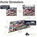 White Mountain 1000 Piece Jigsaw Puzzle Fun Collage Puzzles with Large Pieces Gift for Adults and Family 24x30 Signs Across America States - Image 4