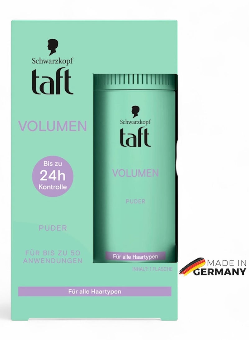 Schwarzkopf German Brand ,Schwarzkopf Taft Volume Powder 10 g | Instant Fullness for All Hair Types | 24h Hold | Vegan & Alcohol-Free | PETA Approved - Image 1