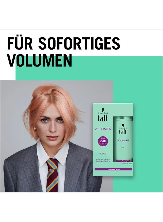 Schwarzkopf German Brand ,Schwarzkopf Taft Volume Powder 10 g | Instant Fullness for All Hair Types | 24h Hold | Vegan & Alcohol-Free | PETA Approved - Image 3