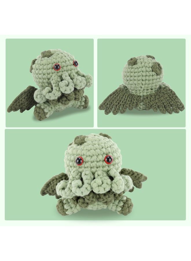 CrochetBox مجموعة كروشيه للمبتدئين - مجموعة كروشيه كاثولو للبدء، كروشيه للمبتدئين للكبار والأطفال، هدايا حرفية مع خيوط كروشيه، إبرة، فيديو خطوة بخطوة، تعليمات - Image 2