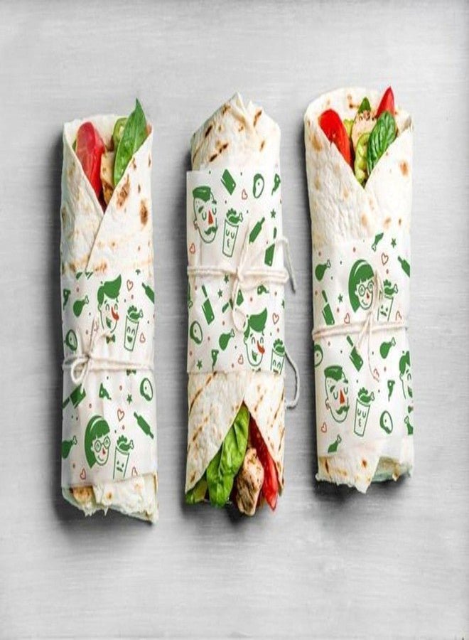 DITYAM wrap ورق زبدة بطول 25 مترًا، ورق خبز، ورق تغليف طعام، ورق تغليف روتي، ورق زبدة، ورق روتي للاستخدام في المطبخ والمخزن - غير لاصق، قابل لإعادة التسخين، قابل للتحلل الحيوي - ورق شمعي للمنزل والمطاعم - Image 3