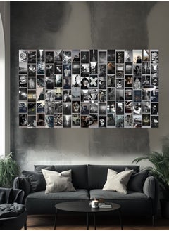 spa luxetique Posters Wall Collage Kit, Album Cover, 50 Pieces Cardstock Thick Paper Posters, Black&White Art 14.8x20cm  - Image 2