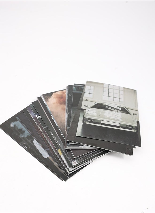 spa luxetique Posters Wall Collage Kit, Album Cover, 50 Pieces Cardstock Thick Paper Posters, Black&White Art 14.8x20cm  - Image 3