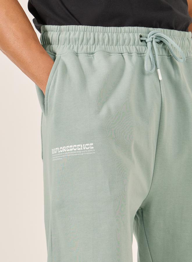 ستايلي بنطلون رياضي فضفاض بطبعة ستايلي من الفليس - Image 5