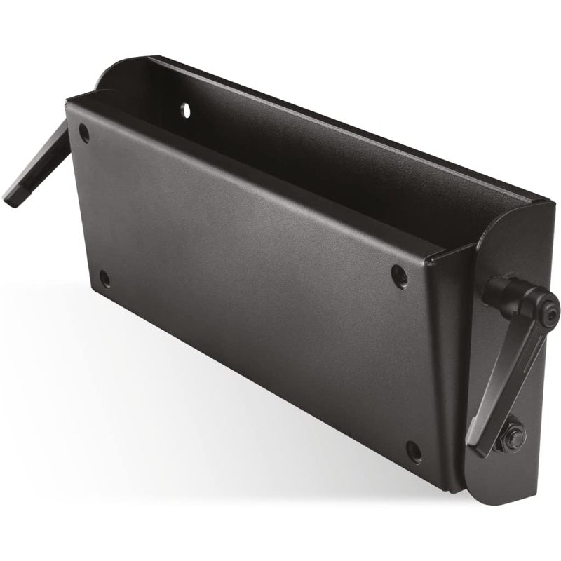 ONKRON Tilt Angle Adapter for TS1881 Portable TV Stand on Wheels - Screen Tilting Adapter for TV Cart Rolling TV Stand with Tilt up to 10 Degrees/TV Mobile Stand with Wheels Black - Image 1