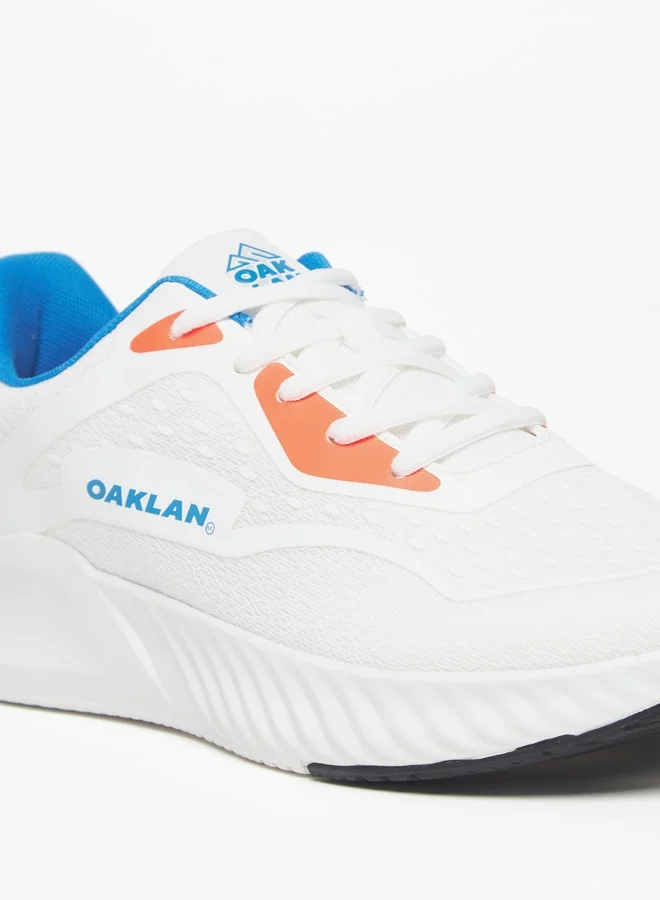 شو اكسبرس Men's Textured Lace-Up Sports Shoes