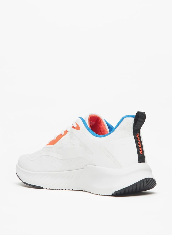شو اكسبرس Men's Textured Lace-Up Sports Shoes