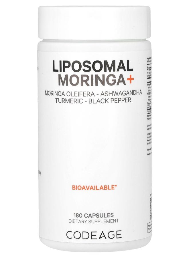 Codeage Liposomal Moringa+ 180 Capsules