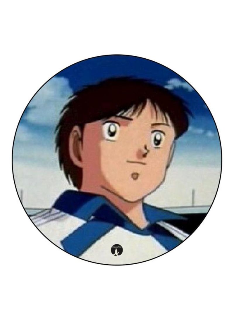 RKN The Animation Captain Majid Printed Mousepad Blue/Beige/Black