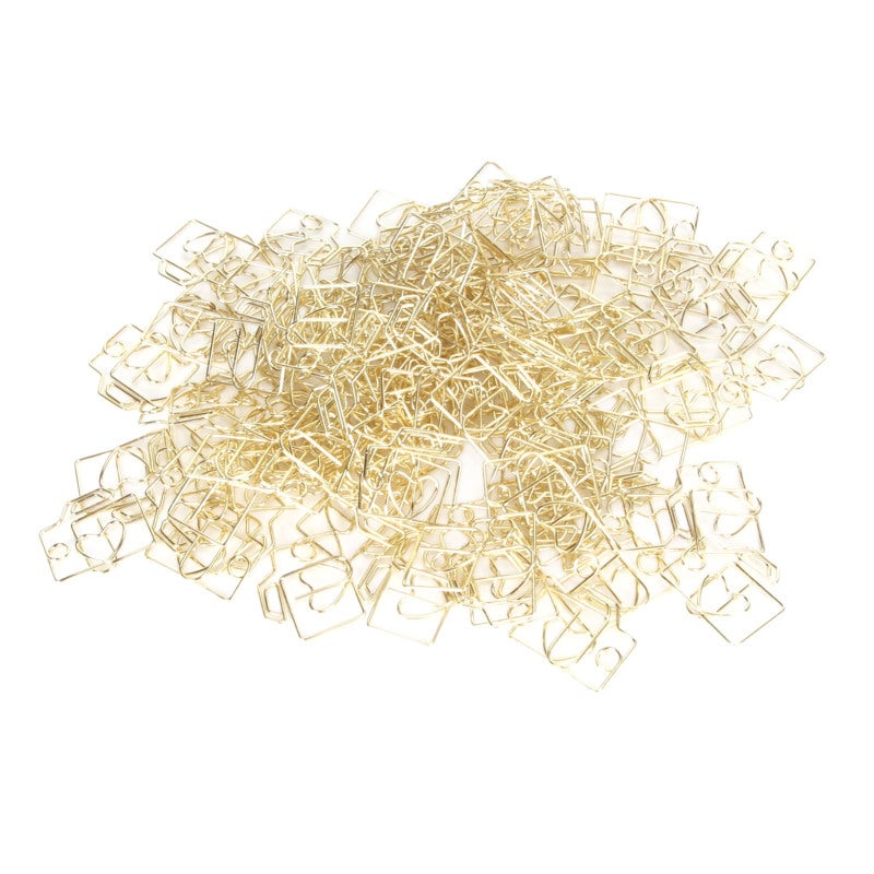 Camera Paper Clips: 100pcs Non-Slip Metal Shaped Clips - Unique Cute Design Decorative Paper Clips for Home School Office Scrapbooking Craft Supplies - Image 2