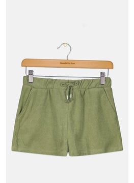 Kids Girl Basic Shorts, Olive - pzsku/ZAD1255C58A6BCAA4725BZ/45/_/1732780714/4653c0d0-075b-4d6b-a08c-19281588230b