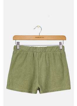 Kids Girl Basic Shorts, Olive - pzsku/ZAD1255C58A6BCAA4725BZ/45/_/1732780724/822c3a5c-5f8d-4b49-aa91-4f704e1f3814