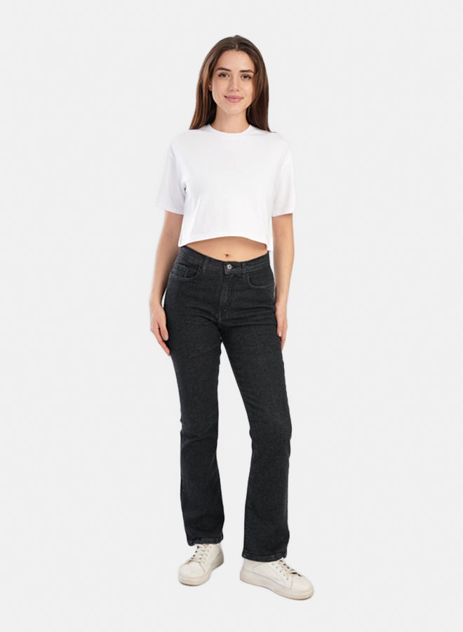 Carina Trendy Cropped Half-Sleeve Top - Image 5