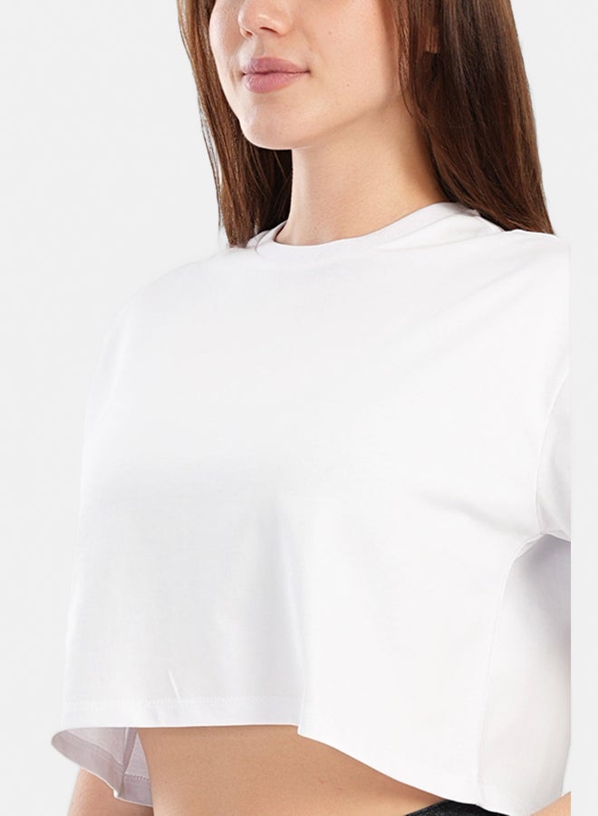 Carina Trendy Cropped Half-Sleeve Top - Image 4