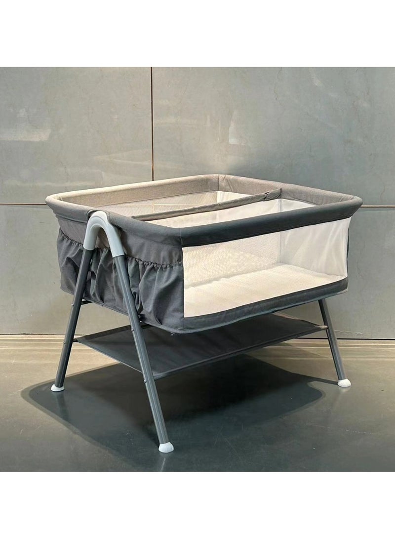 TEKNUM Teknum FELLOW 2 Twin Bedside Crib Bassinet - Ivory  - Image 5