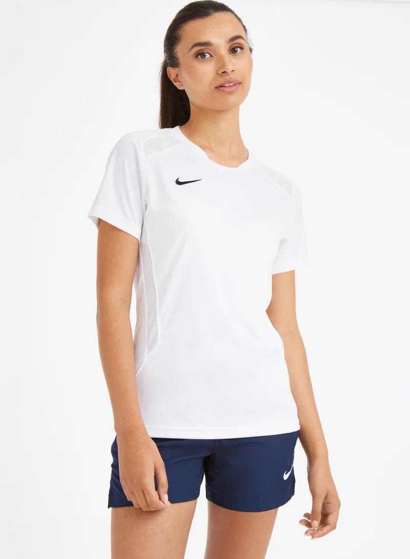 Womens Nike Team Training Top Short Sleeve