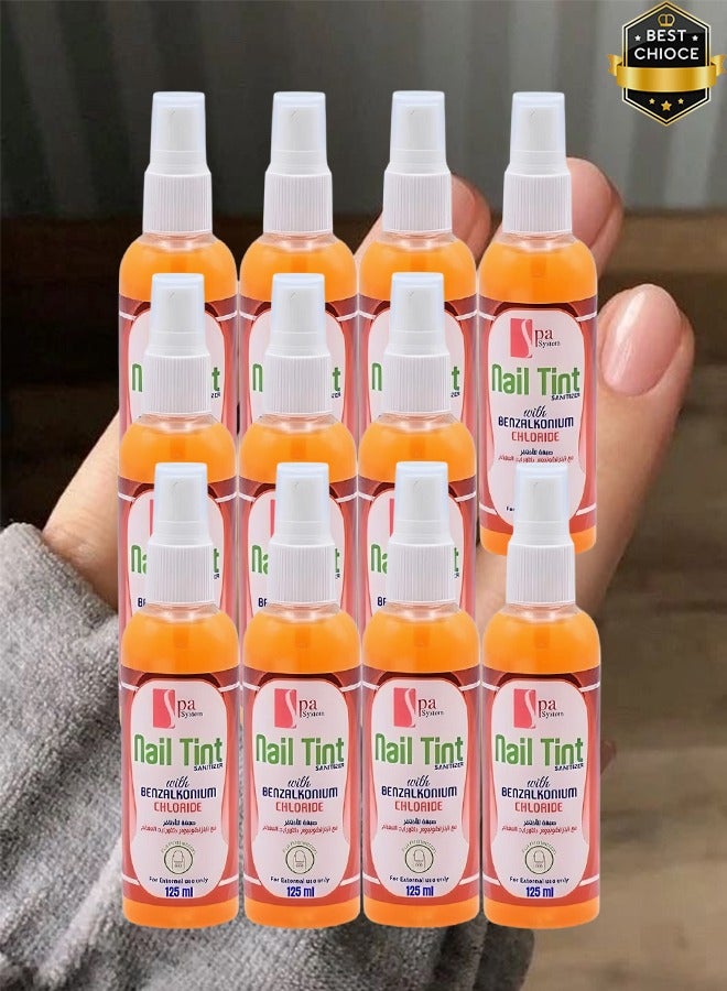 سبا سيستم 11 قطع صبغة أظافر بكلوريد البنزالكونيوم 125 مل - Image 1