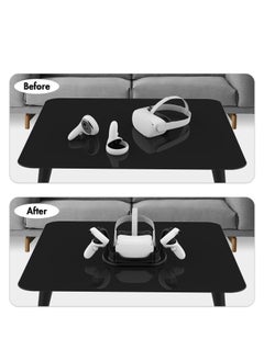 KASTWAVE Charging Dock for Oculus Quest 2, Touch Controller and Headset Placement Display Stand Contact Charging Table Stand Auto-attached USB-C Magnetic Charging  - Image 3