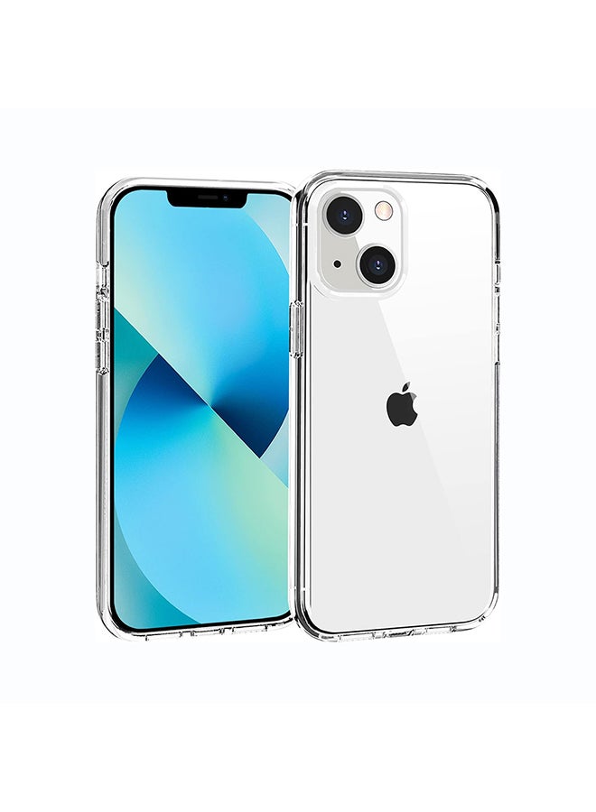 O Ozone Military Grade Clear Case Compatible With iPhone 13 Mini| Transparent Shockproof Protective Cover | Anti-Yellow Hard PC + Soft TPU Hybrid Case | Drop Protection & Slim Design - Image 1