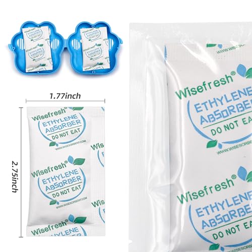 Wisesorb WiseFresh 30 Packs 5 Gram Ethylene Gas Absorber Packet, Vegetable & Fruit Fresh Produce Protector, Food Freshness Extender, Fresh Fruit Preserver, Vegetable Saver - Image 3